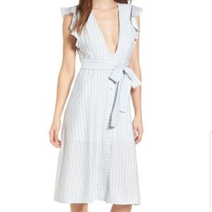 STOREE Button Front Midi dress